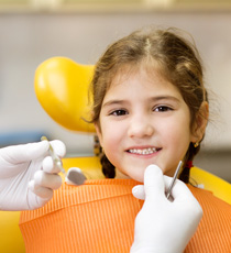 Happy Kid for Dental Visit